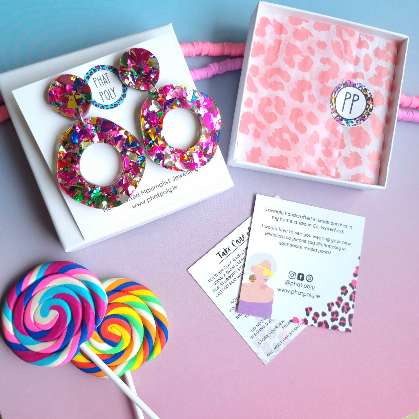 Glitter Pop Dee Dangles