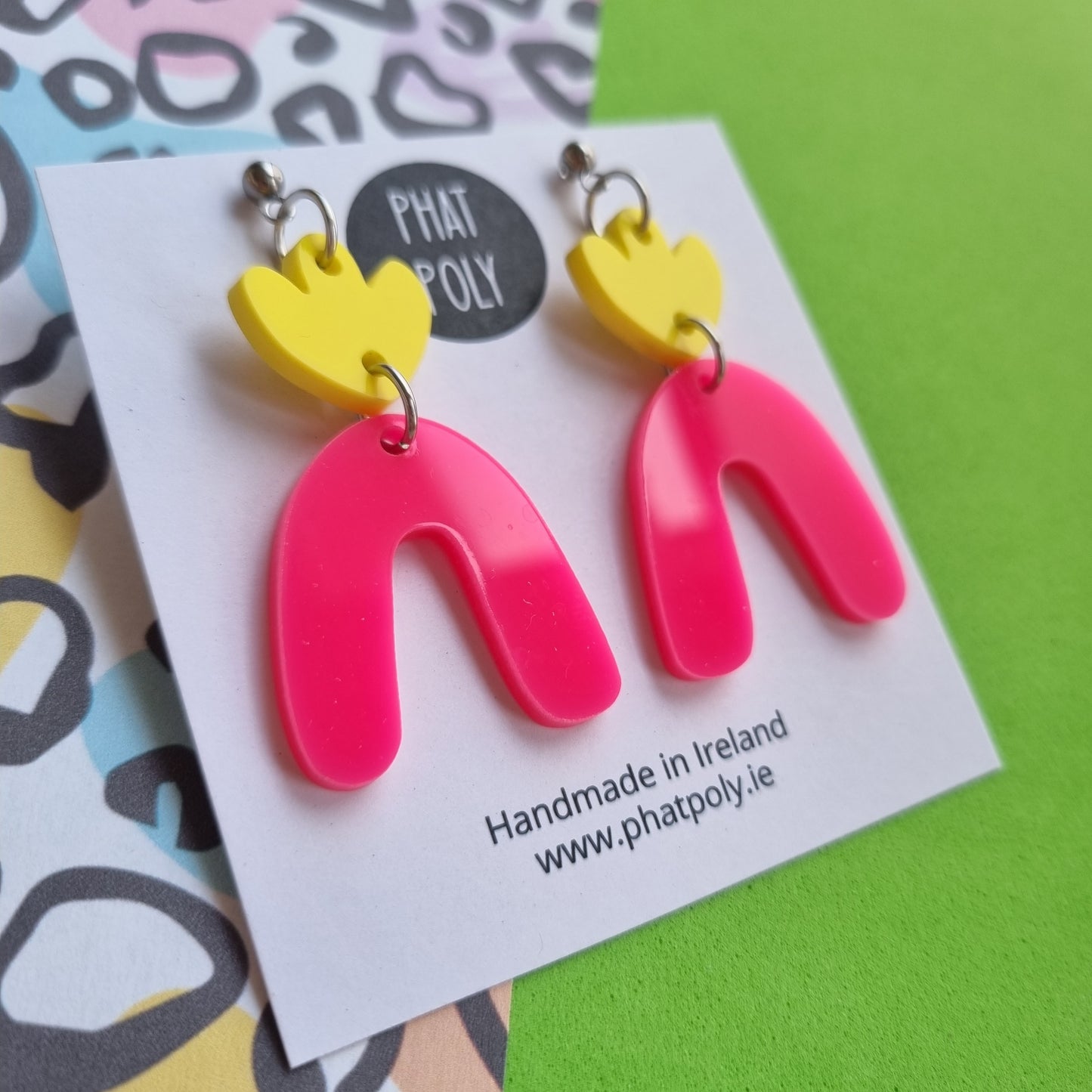 Whitney - Yellow & Pink