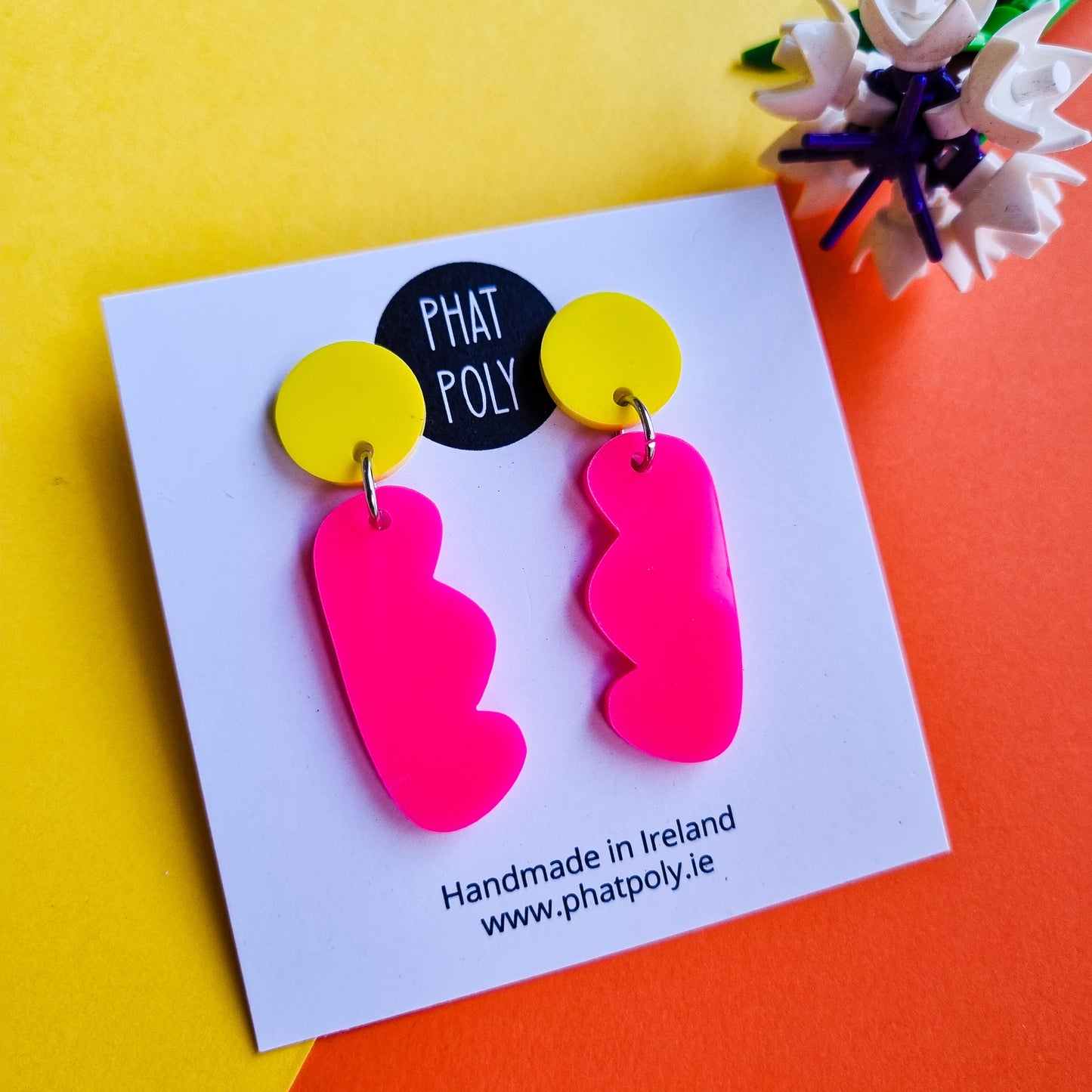 Squiggles - Yellow & Pink