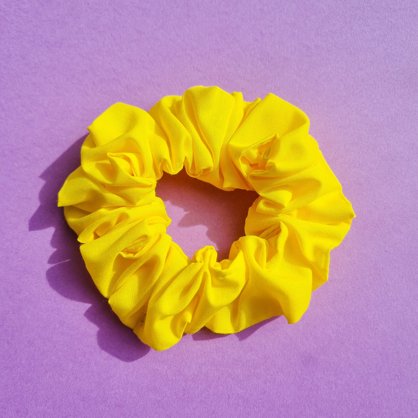 Scrunchie - Bright Yellow